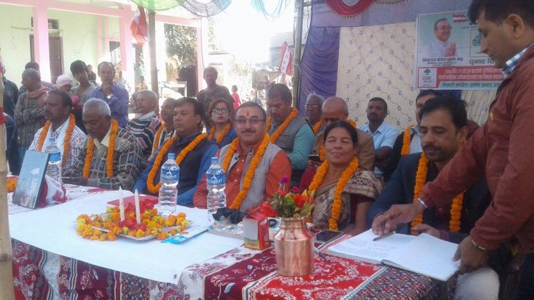 चौतर्फी विकासका लागि उम्मेदवारीः नेता कण्डेल