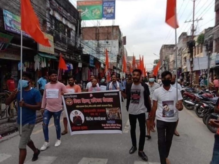 पाकिस्तानको एक हिन्दु मन्दिरमा ताेडफाेड, अशान्ति