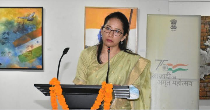 काठमाडौंमा गान्धी जयन्तीको अवसरमा कला प्रदर्शनी