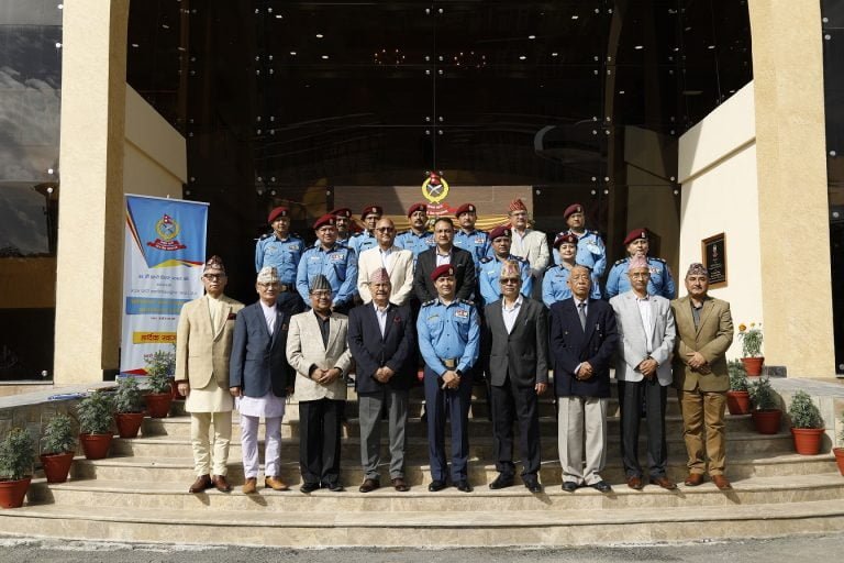 अवकाश प्राप्त प्रहरी महानिरीक्षकहरुसँग शुभकामना आदान प्रदान तथा अन्तरसंवाद कार्यक्रम सम्पन्न
