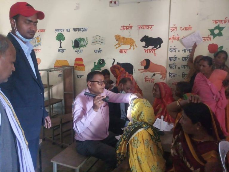 पर्सामा निशुल्क आँखा शिविर