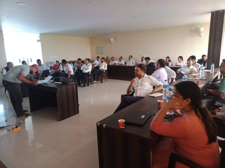 कपिलवस्तुमा स्वास्थ्य आपतकालिन प्रतिकार्य परियोजनाकाे समापन कार्यक्रम