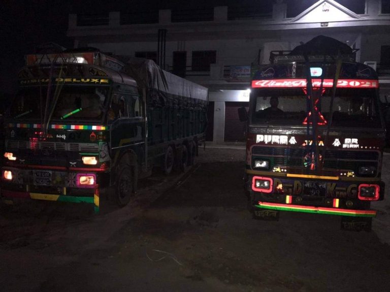 ट्रक सहित अबैध सामान नियन्त्रणमा