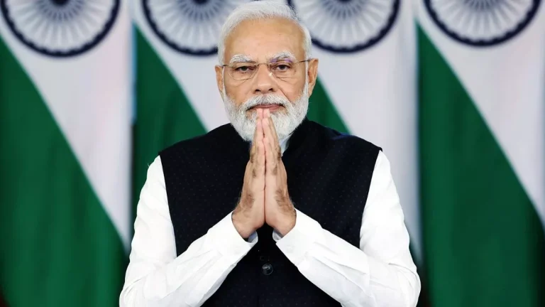 भुकम्प पीडित प्रति भारतीय प्रधानमन्त्री मोदीकाे सहानुभूति