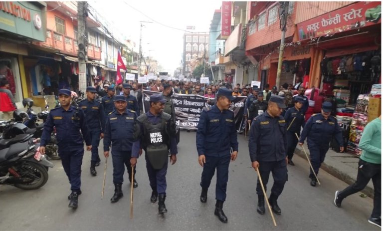 गौतमबुद्ध अन्तर्राष्ट्रिय विमानस्थल पूर्ण सञ्चालनको लागि भैरहवामा प्रदर्शन