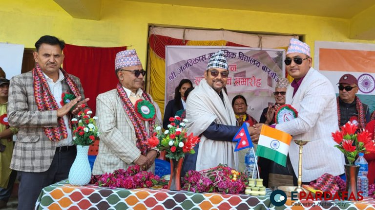 भारतले गर्याे दार्चुलामा उच्च प्रभावकारी सामुदायिक विकास परियोजनाको शिलान्यास