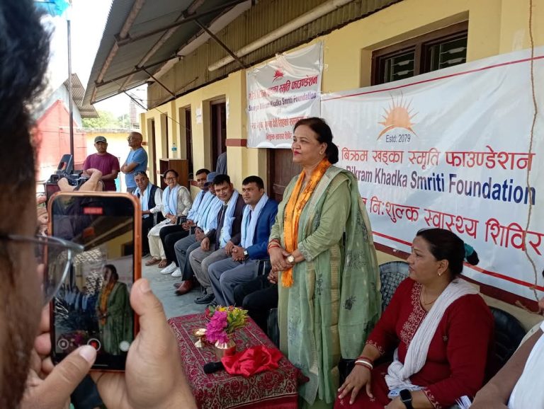 निःशुल्क स्वास्थ्य शिविर सम्पन्न