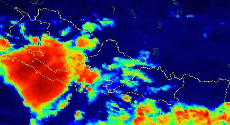 गण्डकी र लुम्बिनीमा मध्यम वर्षा, कोशी, बागमती र कर्णालीमा पनि हल्का वर्षा — सावधानी अपनाउन मौसम विभागको आग्रह